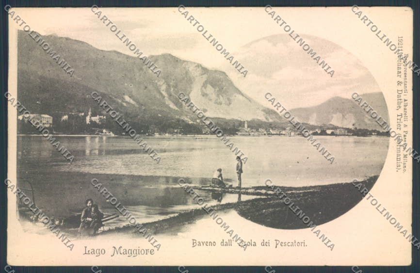 Verbania Baveno Lavandaia cartolina ZQ6929 – fronte