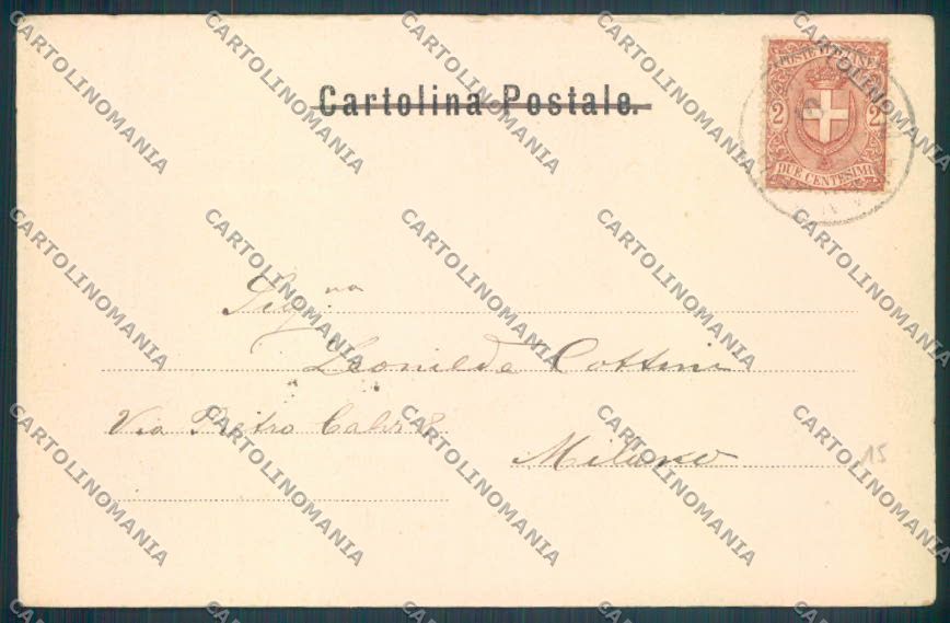 Verbania Baveno Lavandaia cartolina ZQ6929 – retro