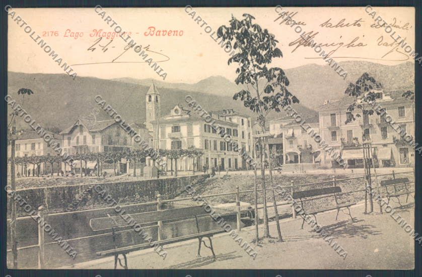Verbania Baveno cartolina ZQ6932 – fronte