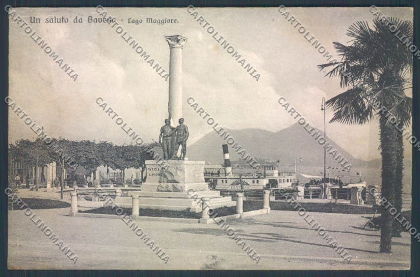 Verbania Baveno cartolina ZQ6933 – fronte
