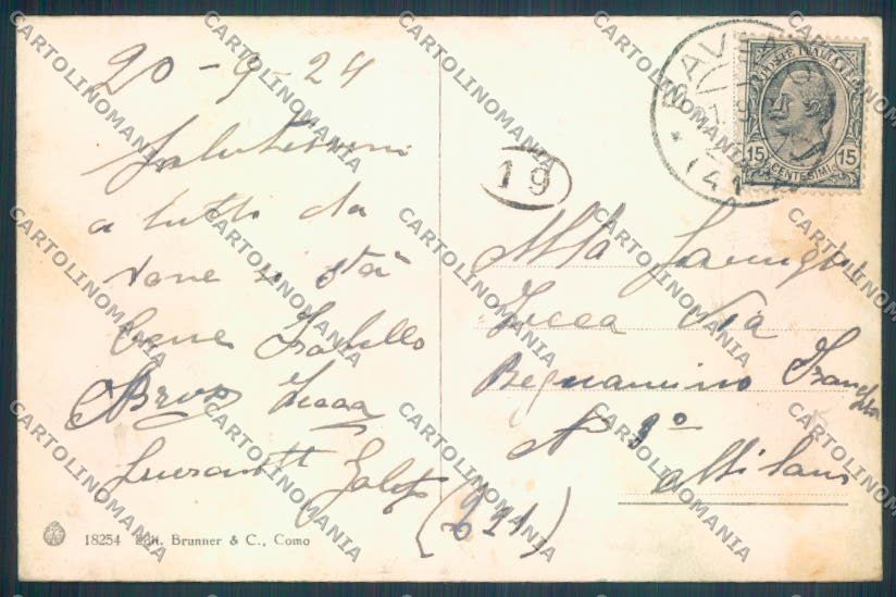 Verbania Baveno cartolina ZQ6933 – retro