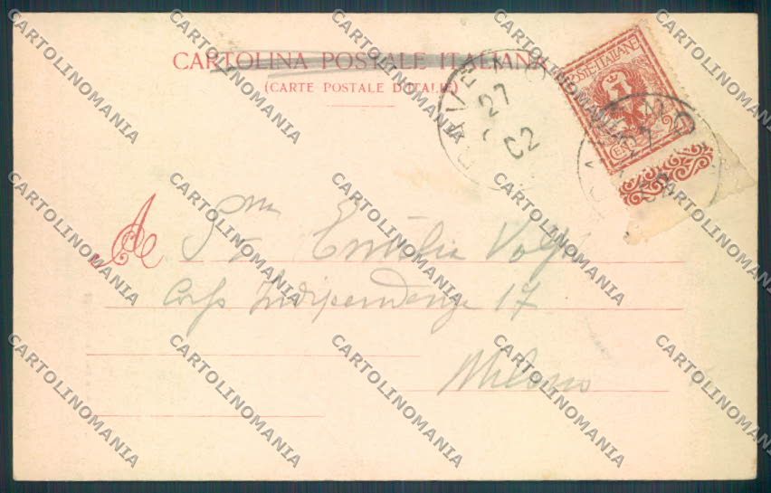 Verbania Baveno Barca cartolina ZQ6935 – retro
