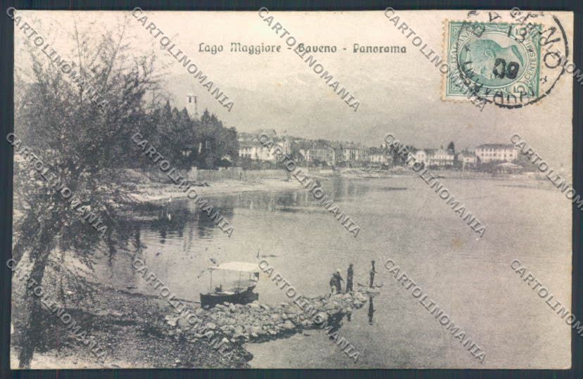 Verbania Baveno Barca cartolina ZQ6936 – fronte