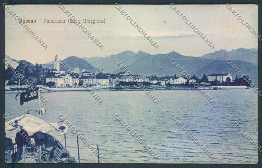 Verbania Baveno Barca cartolina ZQ6938 – fronte