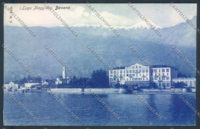 Verbania Baveno cartolina ZQ6941 – fronte
