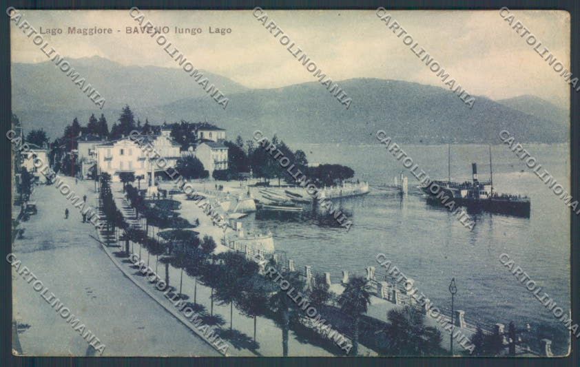 Verbania Baveno Battello cartolina ZQ6942 – fronte