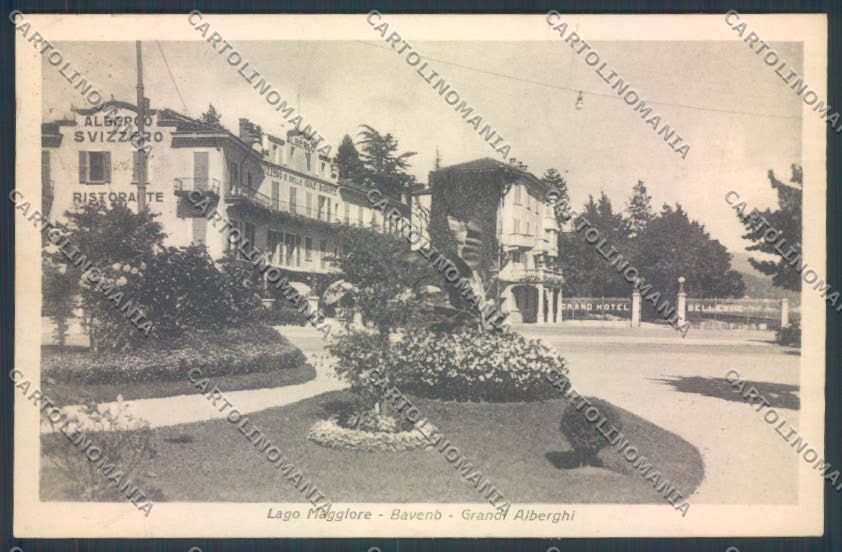 Verbania Baveno cartolina ZQ6947 – fronte