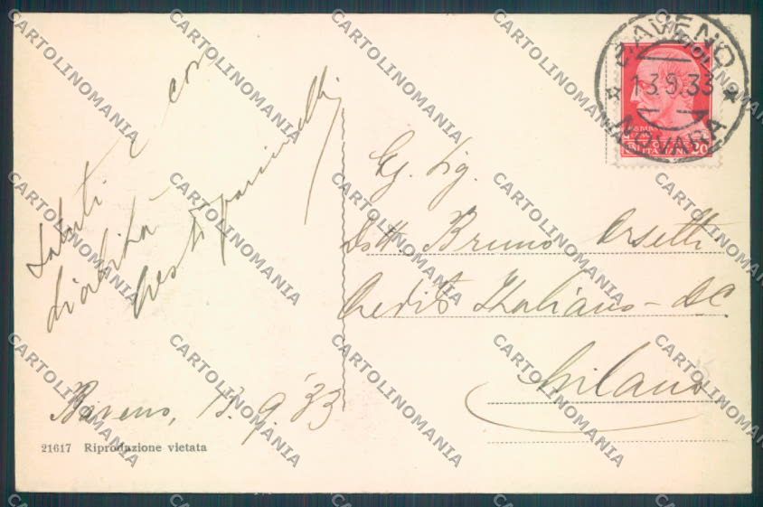Verbania Baveno cartolina ZQ6947 – retro