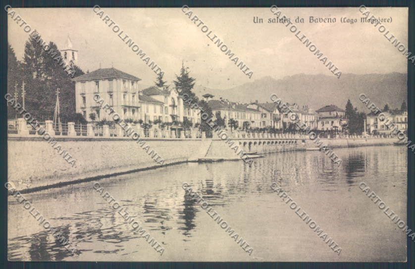 Verbania Baveno cartolina ZQ6952 – fronte