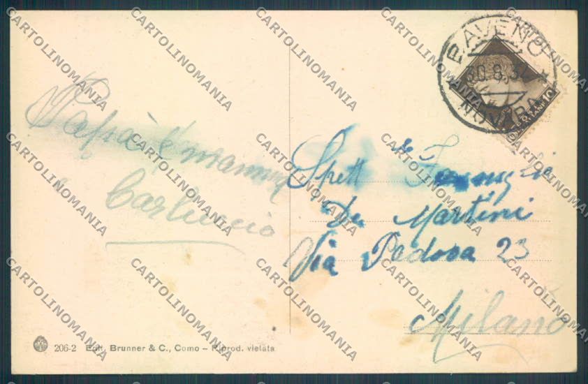 Verbania Baveno cartolina ZQ6952 – retro