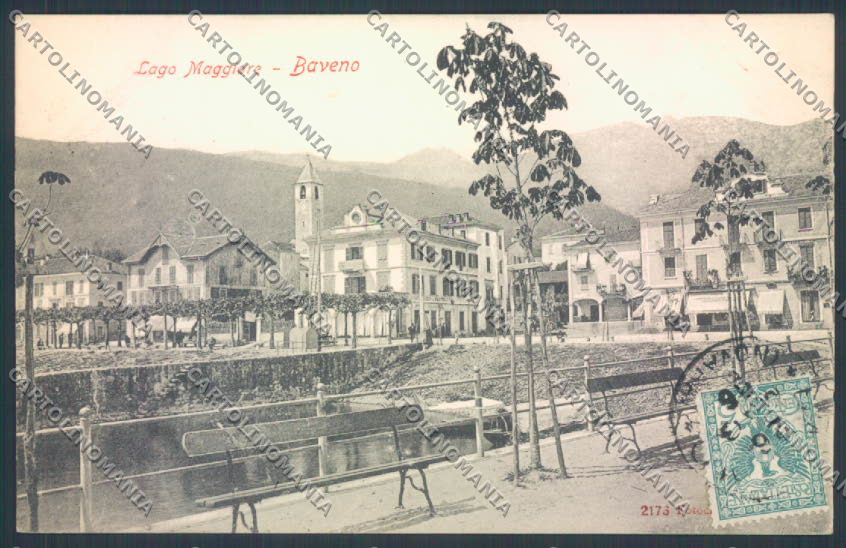 Verbania Baveno cartolina ZQ6953 – fronte