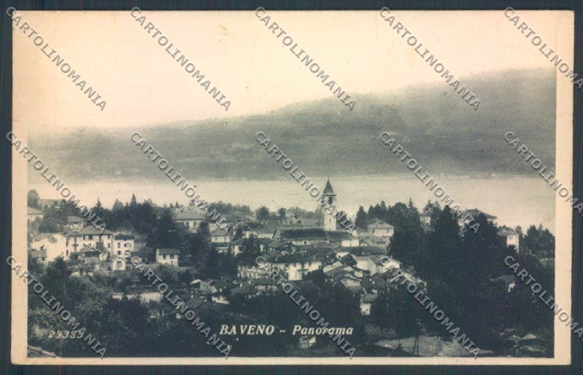 Verbania Baveno cartolina ZQ6956 – fronte