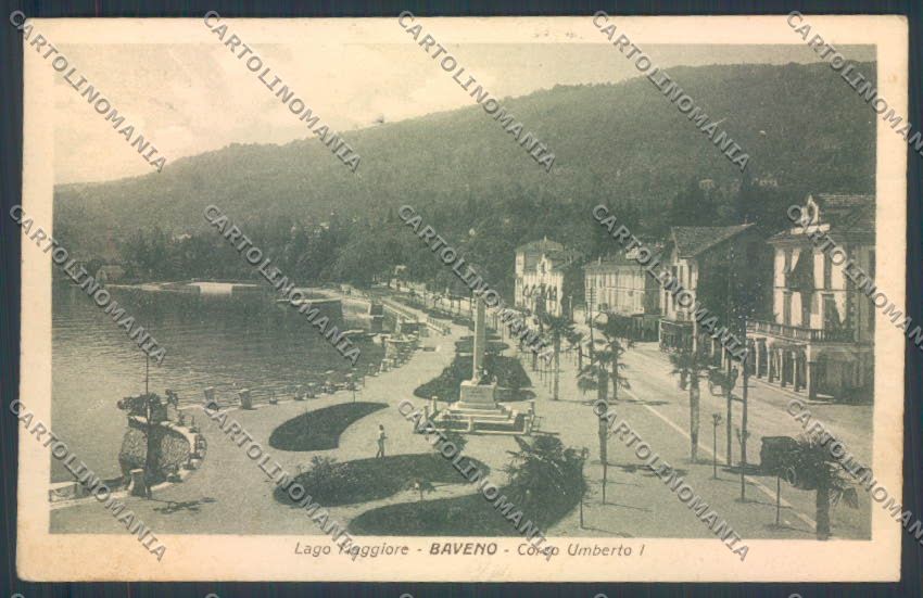 Verbania Baveno cartolina ZQ6957 – fronte