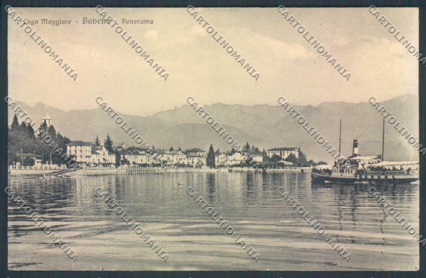 Verbania Baveno Battello cartolina ZQ6958 – fronte
