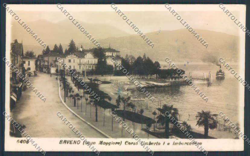 Verbania Baveno Battello ABRASA Foto cartolina ZQ6961 – fronte