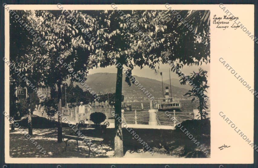 Verbania Baveno Battello Foto cartolina ZQ6962 – fronte