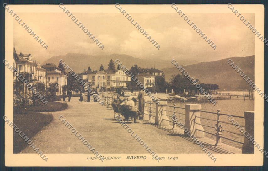 Verbania Baveno cartolina ZQ6970 – fronte