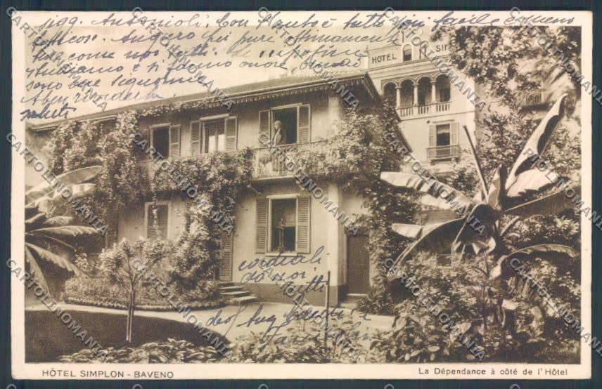Verbania Baveno cartolina ZQ6975 – fronte