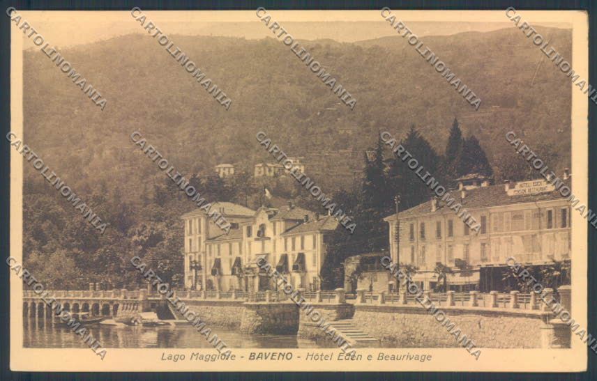 Verbania Baveno cartolina ZQ6978 – fronte