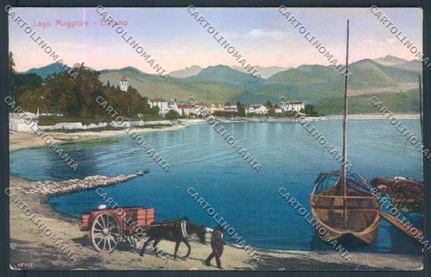 Verbania Baveno Barca cartolina ZQ6979 – fronte