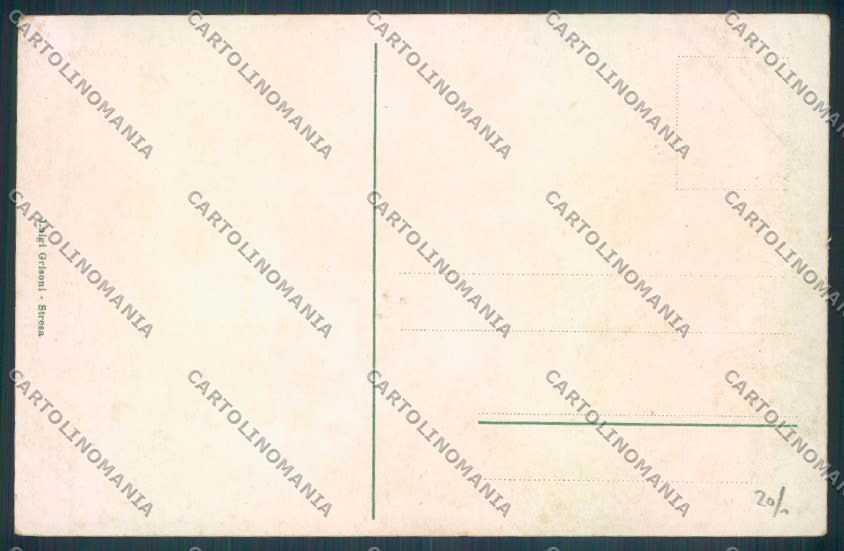 Verbania Baveno Barca cartolina ZQ6979 – retro