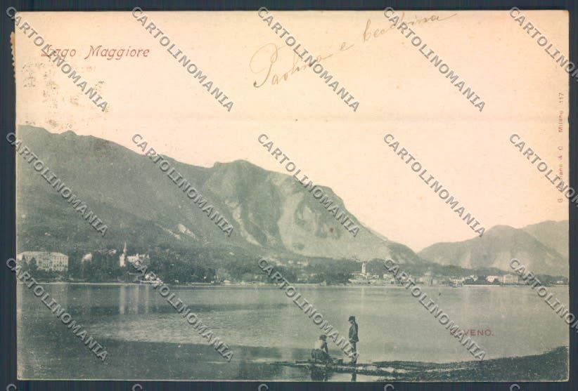 Verbania Baveno 1899 Lavandaia cartolina ZQ6981 – fronte