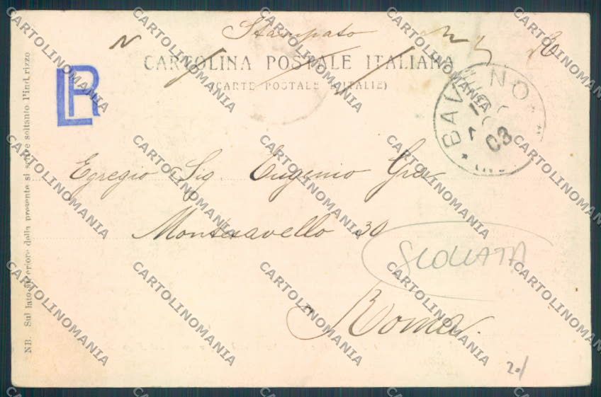 Verbania Baveno SCOLLATA cartolina ZQ6984 – retro