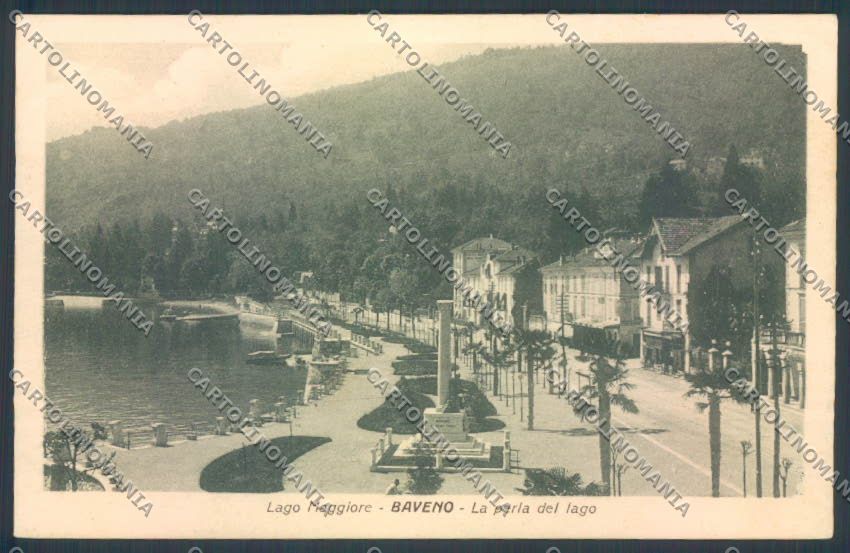 Verbania Baveno cartolina ZQ6985 – fronte
