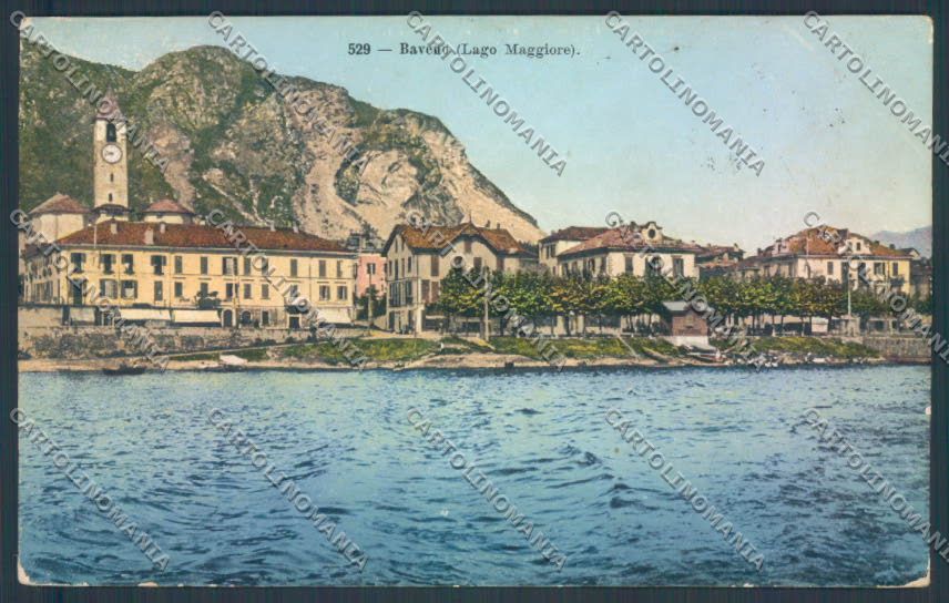 Verbania Baveno cartolina ZQ6986 – fronte