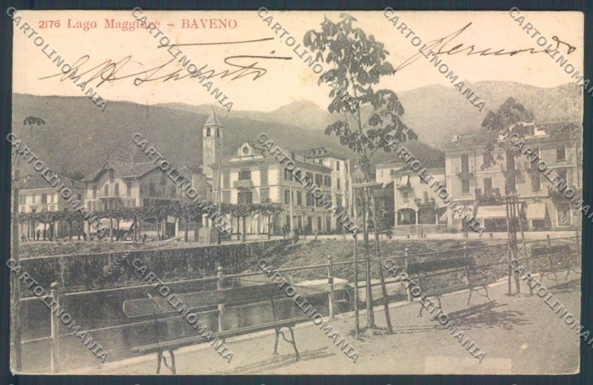 Verbania Baveno cartolina ZQ6987 – fronte