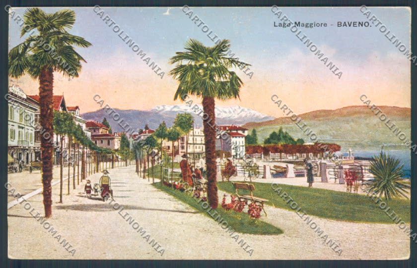 Verbania Baveno cartolina ZQ6990 – fronte