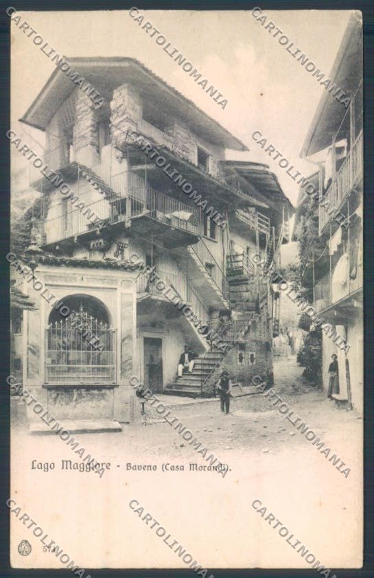 Verbania Baveno ABRASA cartolina ZQ6993 – fronte