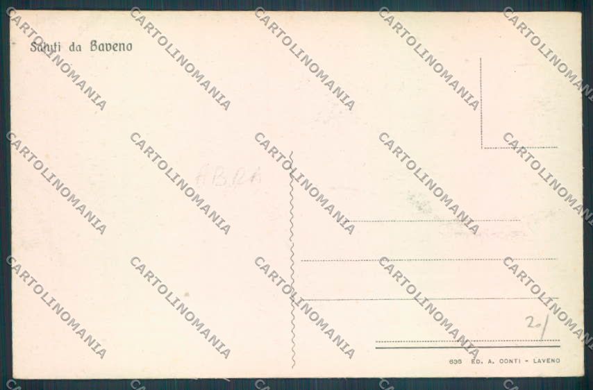 Verbania Baveno cartolina ZQ6994 – retro