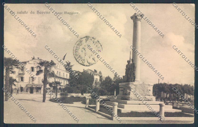 Verbania Baveno PIEGHINE cartolina ZQ6996 – fronte