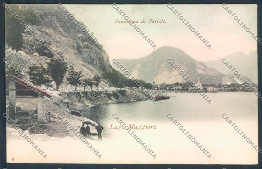 Verbania Baveno cartolina ZQ6999 – fronte