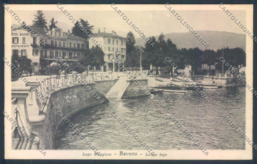 Verbania Baveno cartolina ZQ7001 – fronte