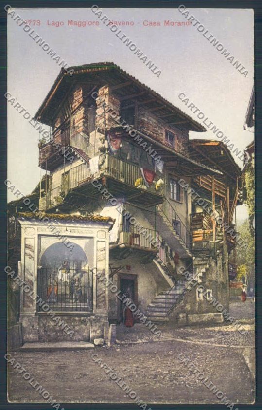 Verbania Baveno cartolina ZQ7007 – fronte