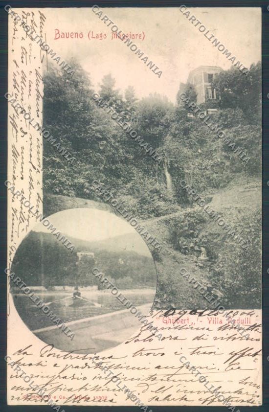 Verbania Baveno Barca cartolina ZQ7013 – fronte