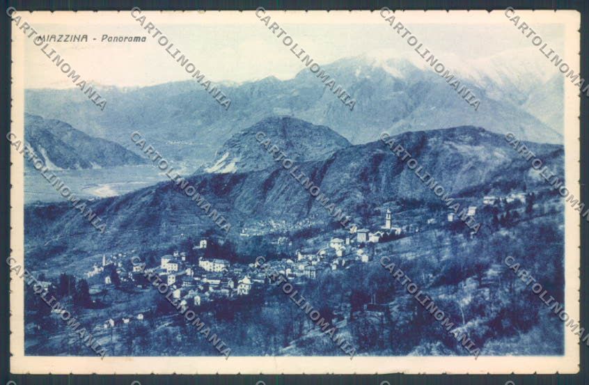 Verbania Miazzina PIEGHINA cartolina ZQ7015 – fronte