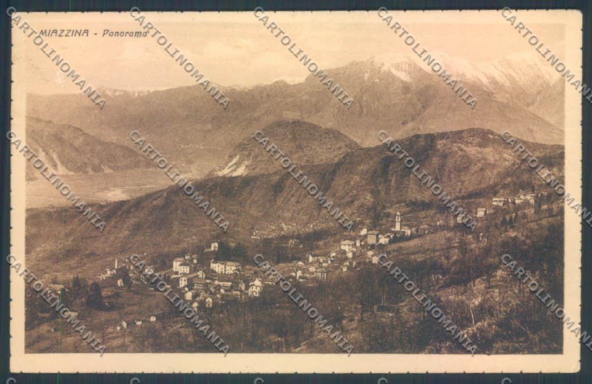 Verbania Miazzina ABRASA cartolina ZQ7028 – fronte