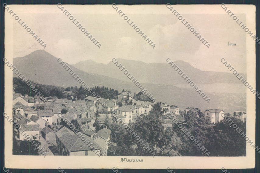 Verbania Miazzina PIEGHINE cartolina ZQ7029 – fronte