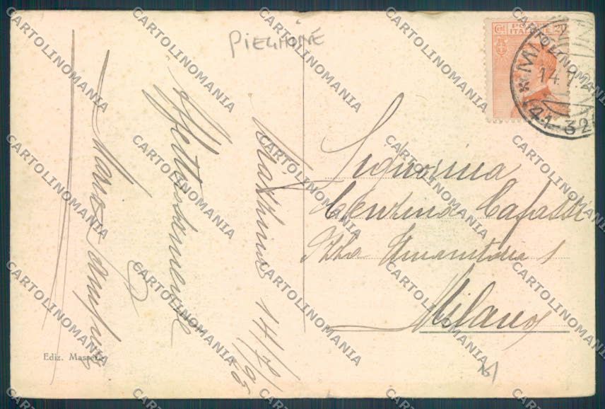 Verbania Miazzina PIEGHINE cartolina ZQ7029 – retro
