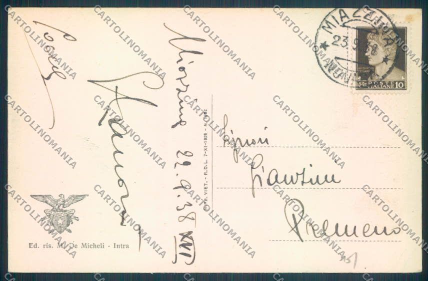 Verbania Miazzina cartolina ZQ7030 – retro
