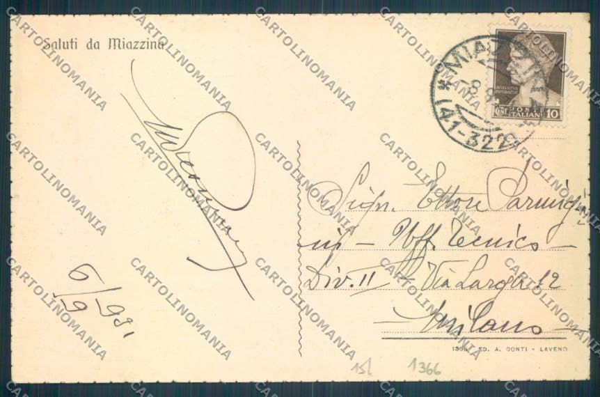 Verbania Miazzina cartolina ZQ7033 – retro