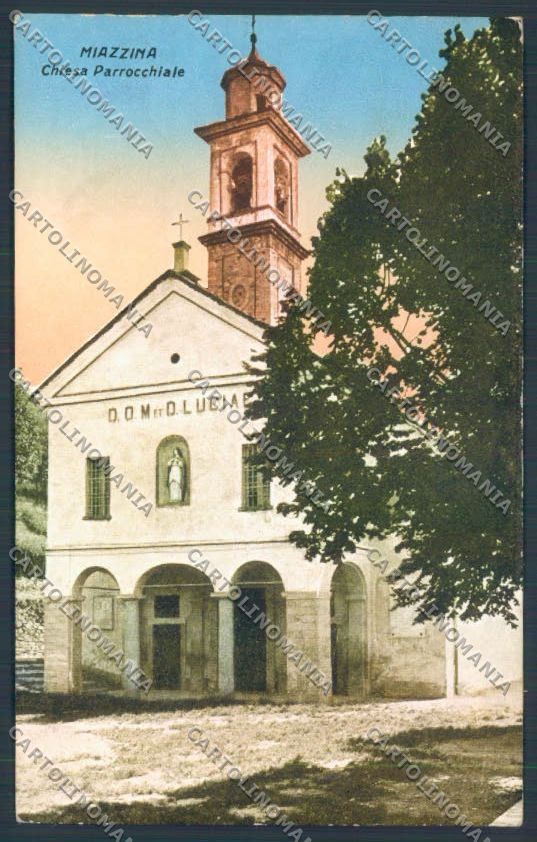Verbania Miazzina cartolina ZQ7036 – fronte