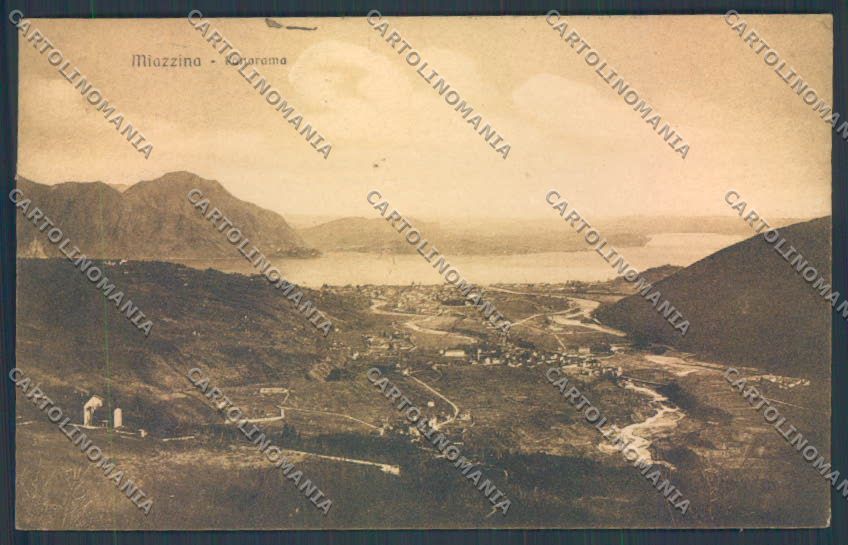 Verbania Miazzina cartolina ZQ7038 – fronte