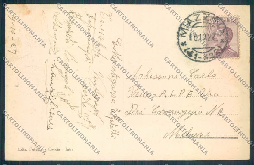 Verbania Miazzina cartolina ZQ7045 – retro