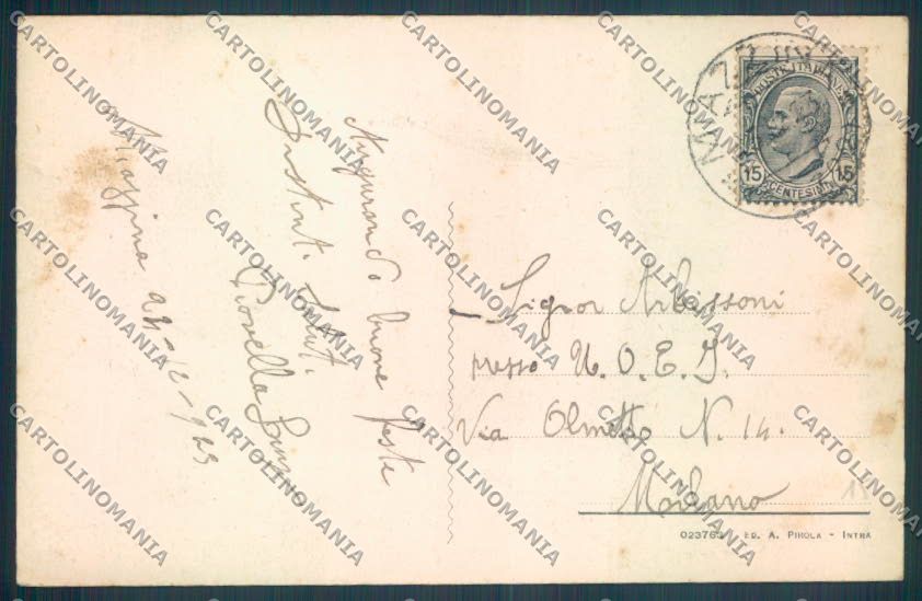 Verbania Miazzina cartolina ZQ7047 – retro