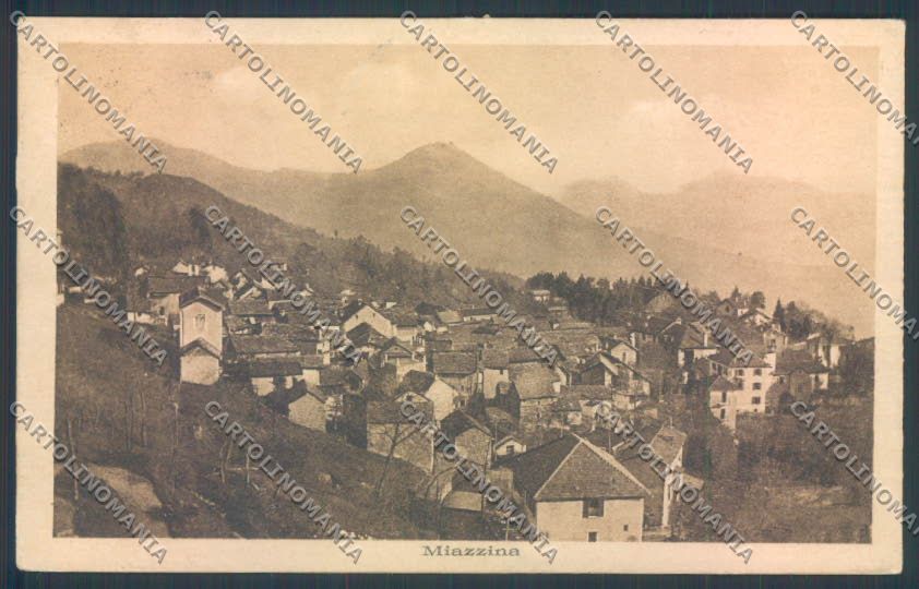 Verbania Miazzina cartolina ZQ7053 – fronte