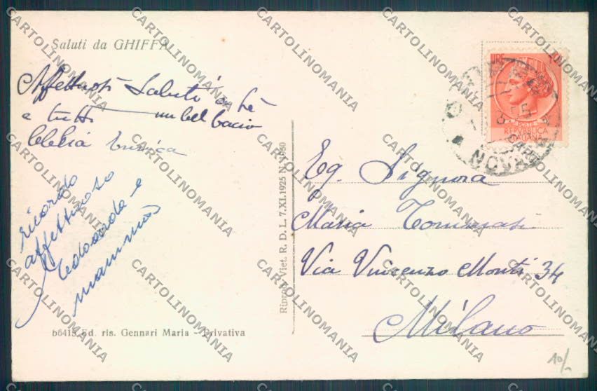 Verbania Ghiffa cartolina ZQ7057 – retro